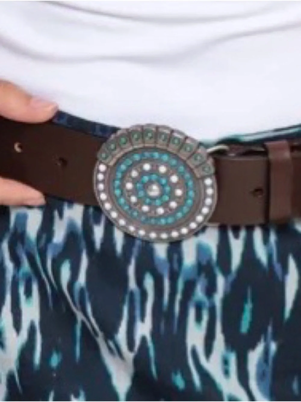 Contorno Sedona  Genuine Leather Belt NIB